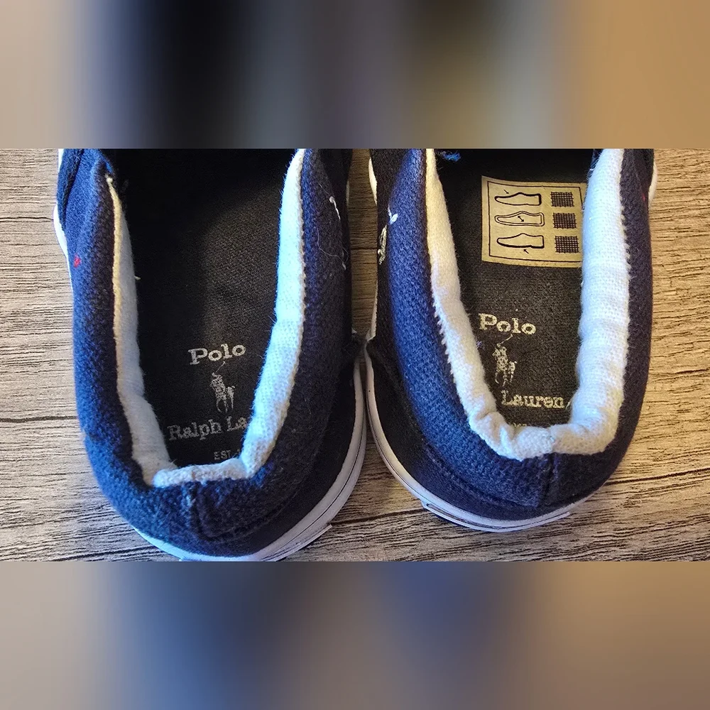 Polo by Ralph Lauren Keaton Allover Pony Slip On Sneakers - Picture 5 of 6